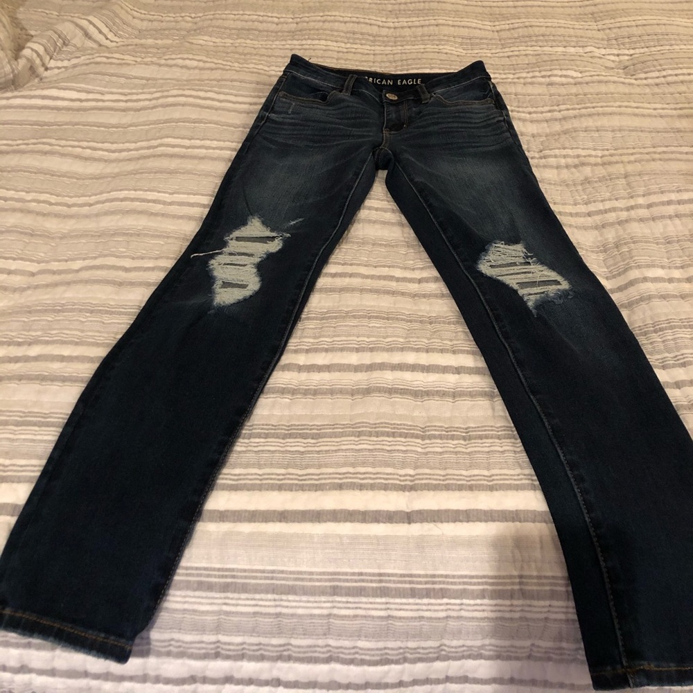 AE girls jeans